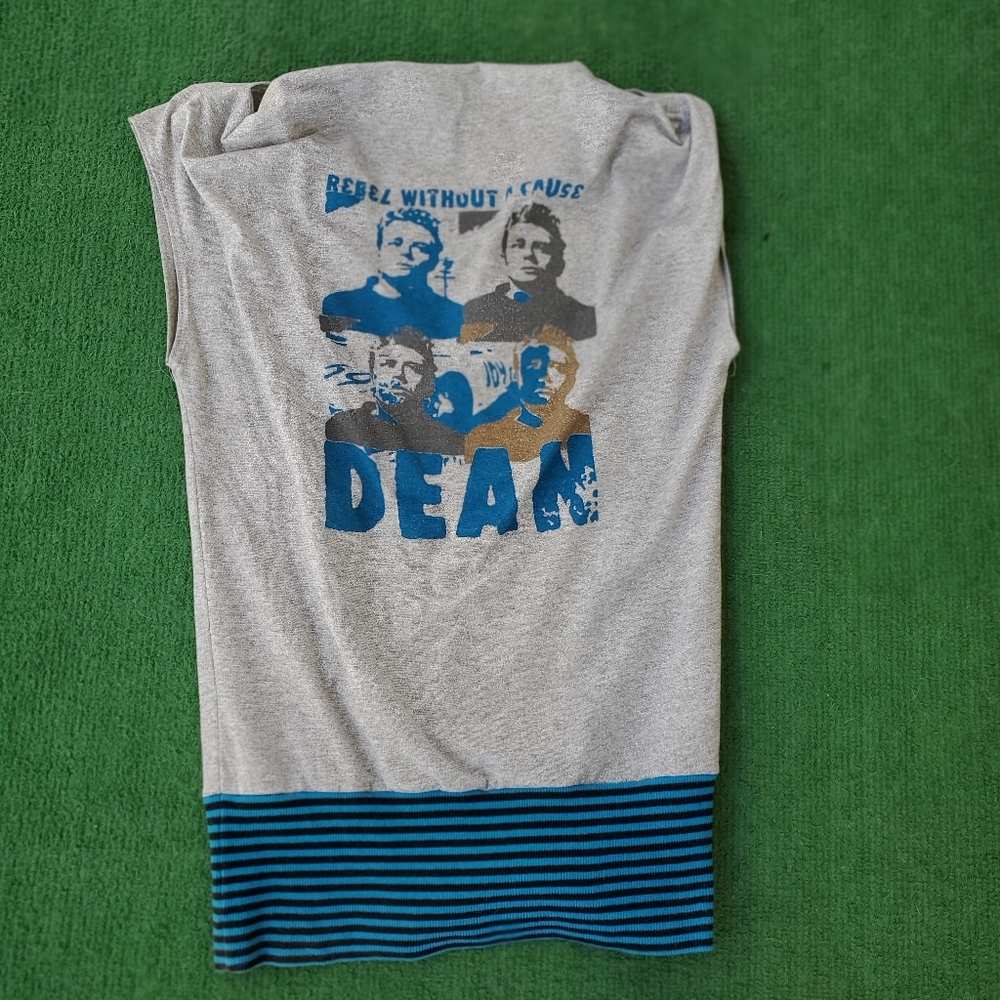 James Dean Rebel without a Cause Unique Silver Top